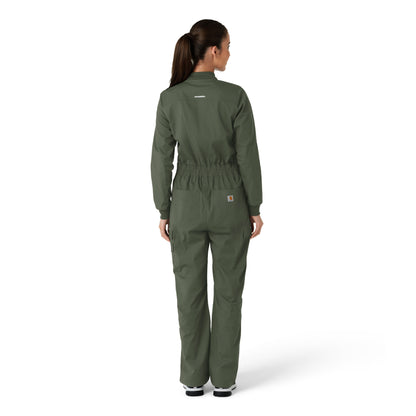 Rugged Flex C21418 Women's Ripstop Coverall Olive