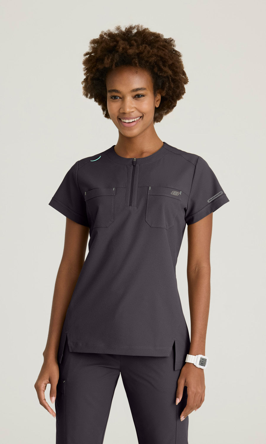 Skechers MotionTech SKT284 Trek Tuck-In Top Pewter