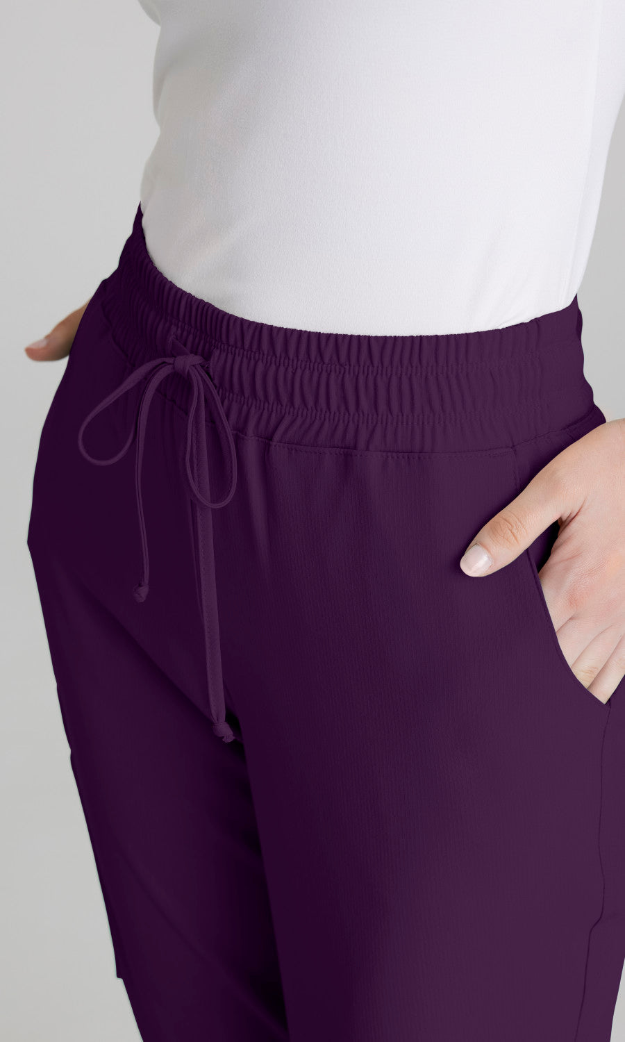 Skechers SKP552 Theory Jogger Eggplant