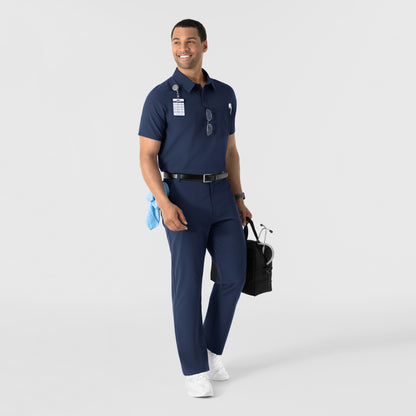 NURTUR 5580 Men’s Scrub Chino Pants Navy