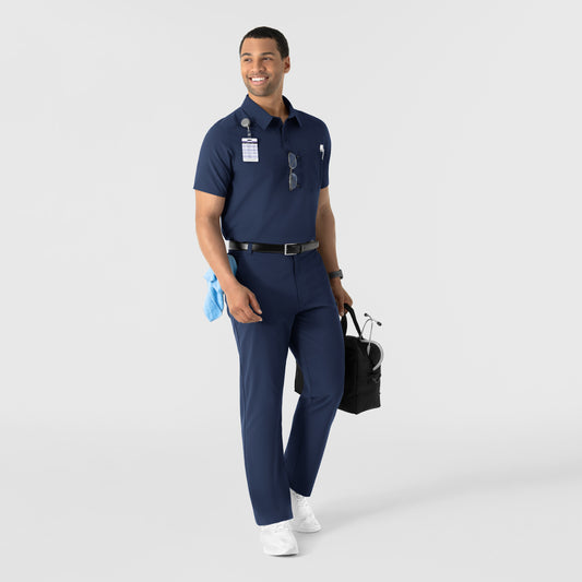 NURTUR 5580 Men’s Scrub Chino Pants Navy