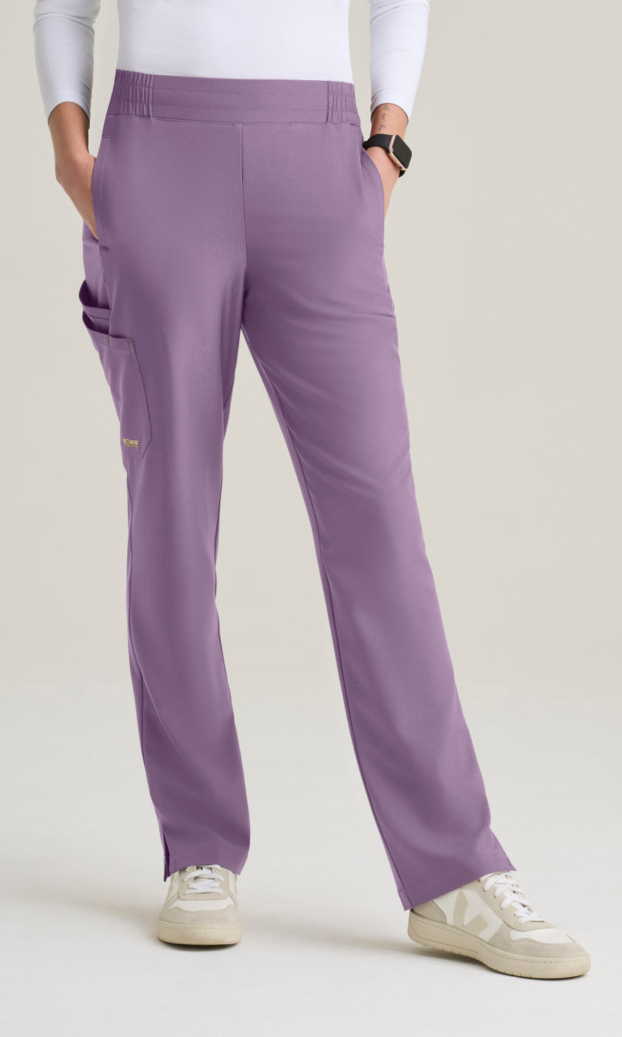 Grey's Anatomy Evolve GSSP627 Cosmo Pant Amethyst Mist - front