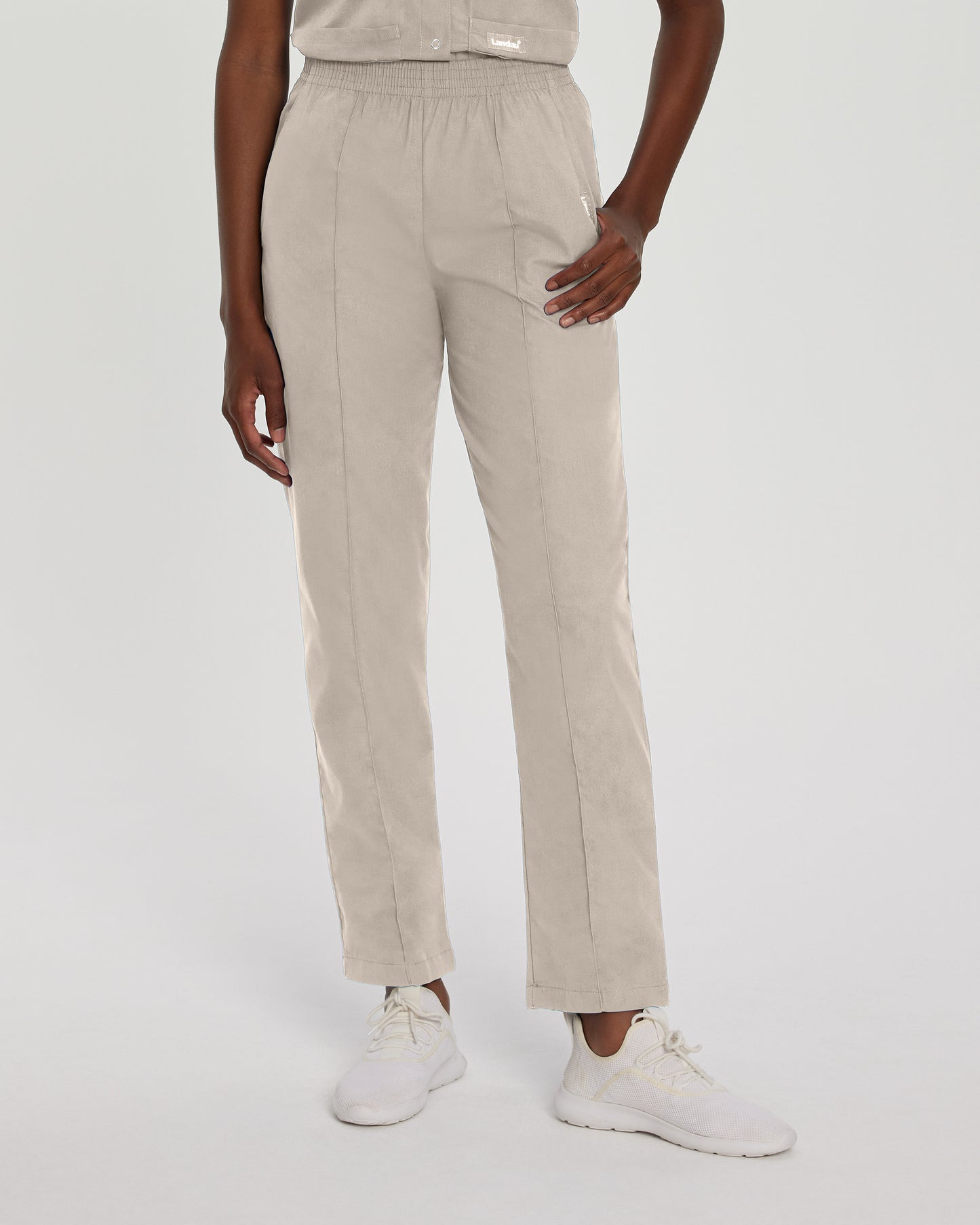 Essentials 8320 Women's Scrub Pants Sandstone Image