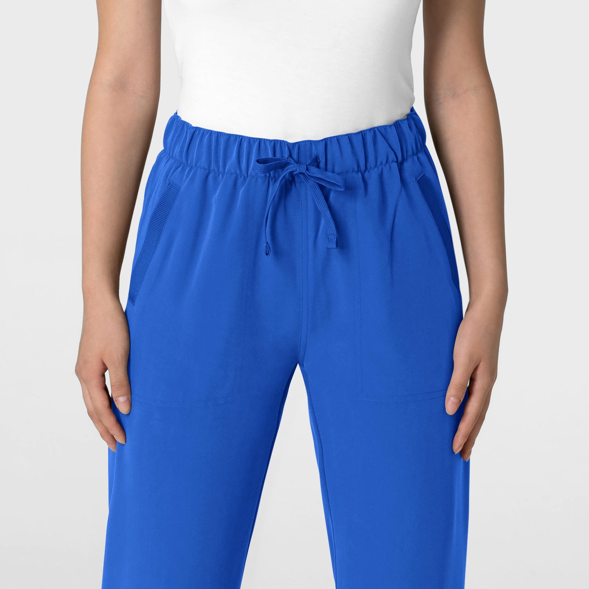 Nova 5232 Stovepipe High-Low Hem Scrub Pant Royal Model Image Alternate | Wink