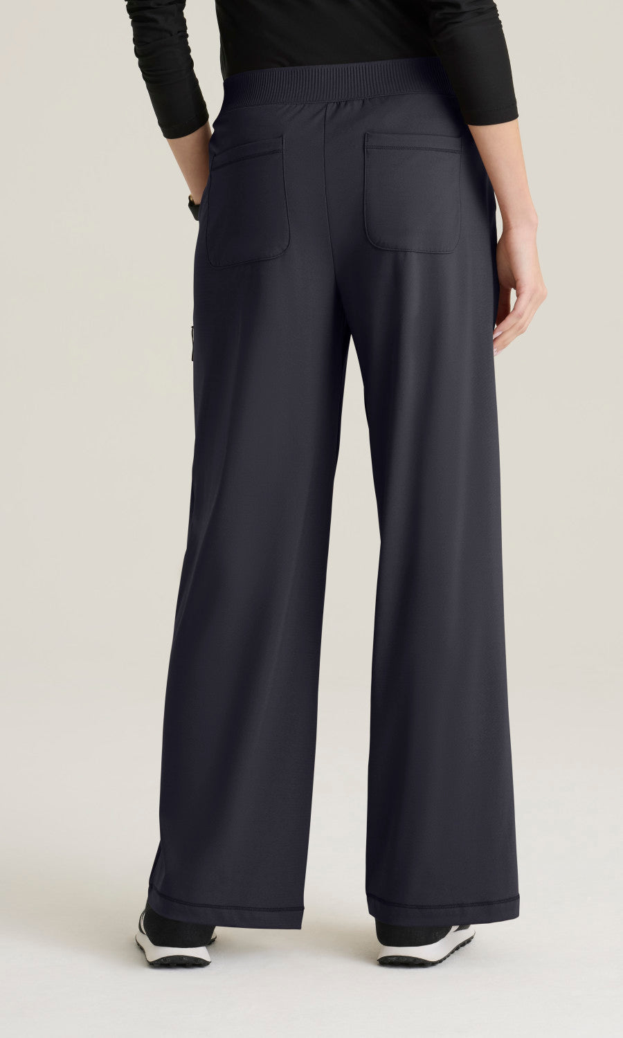 Grey's Anatomy Knits GRSP746 Crystal Pant Steel - back