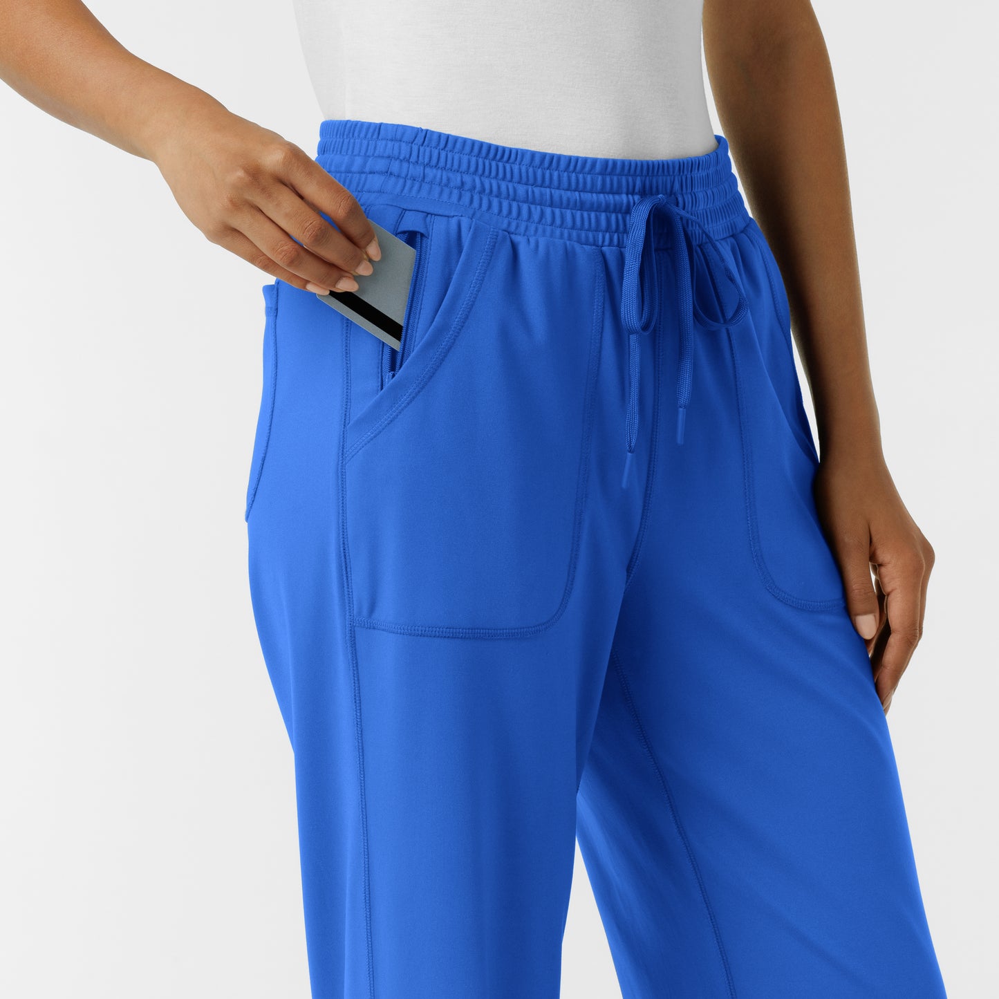 RENEW Knit 5559 Women's Wide Leg Scrub Pants Royal