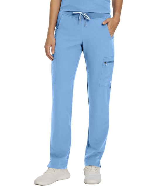 V-Tess 337 Women's Cargo Scrub Pants Ceil Blue Image