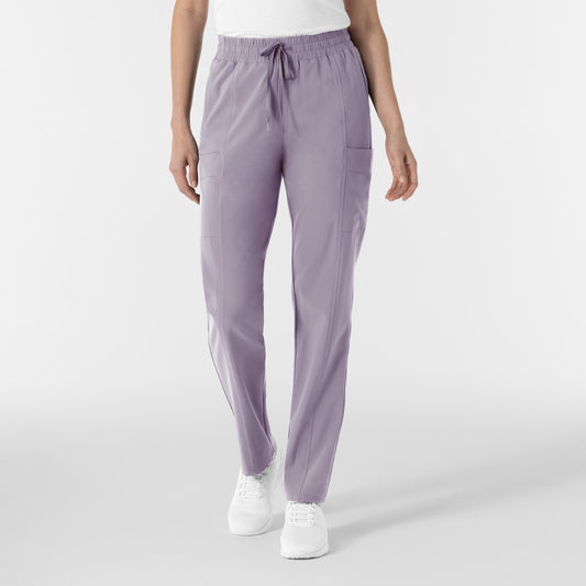 RENEW 5254 Women’s High Waist Tapered Scrub Pants Wisteria