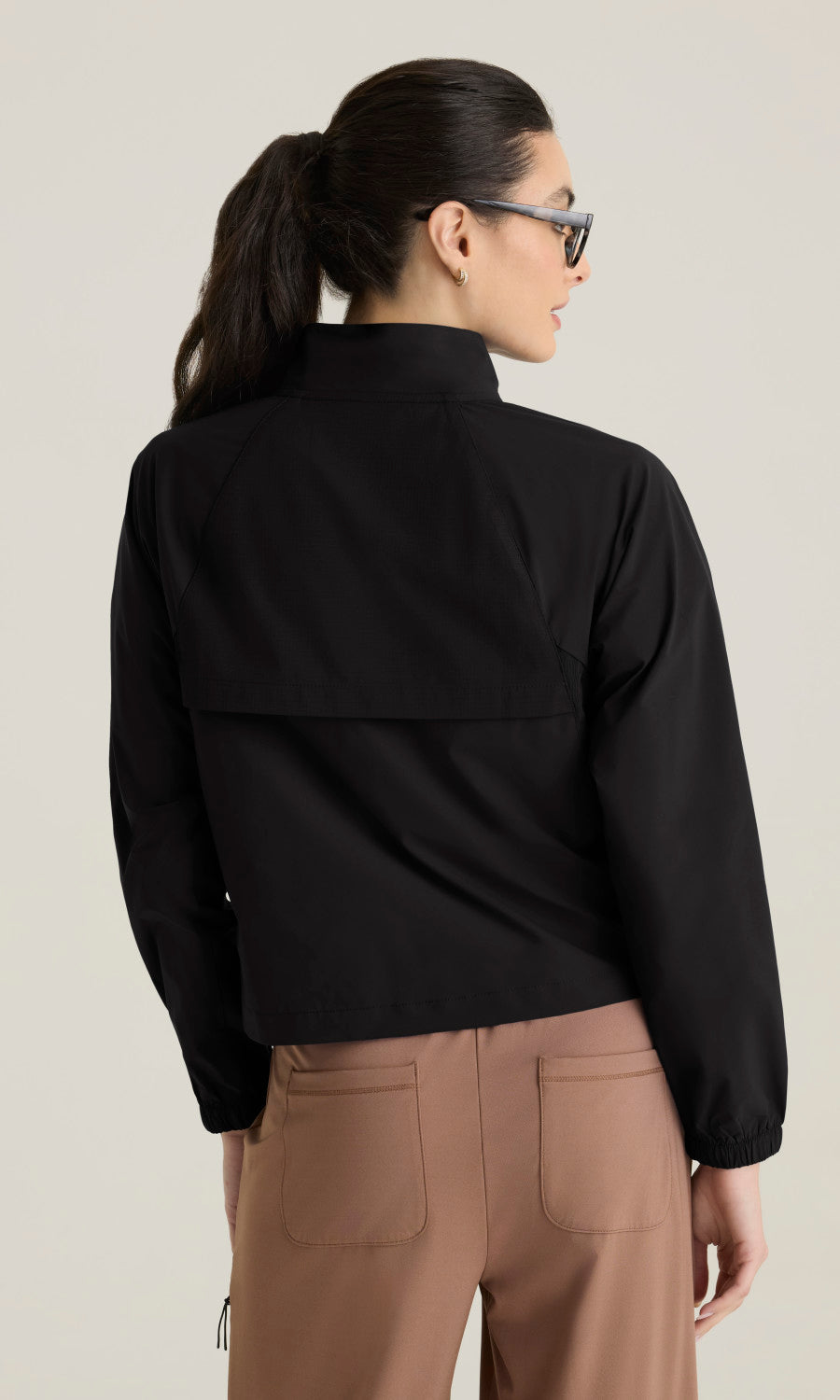 Grey's Anatomy Knits GRSJ940 Crystal Jacket Black - back