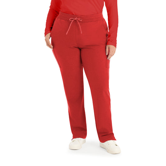 Forward LB400 Women's Cargo Scrub Pants Red Image