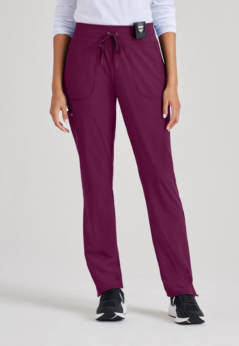 Barco One BOP597 Uplift Scrub Pants Wine