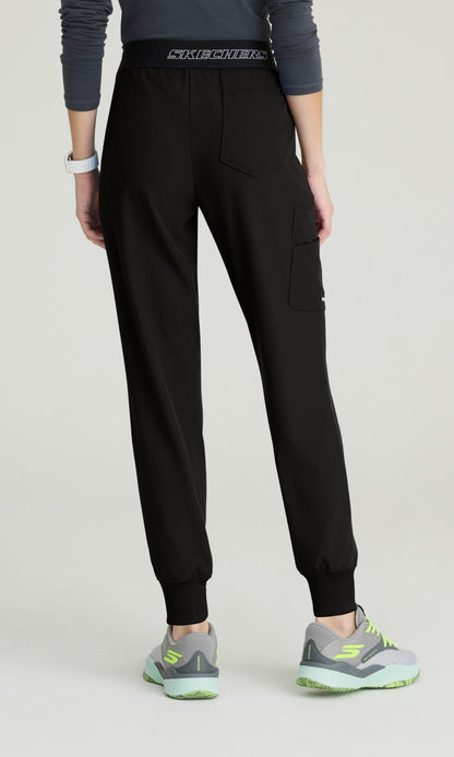 Skechers Vitality SKP559 Electra Scrub Pants Black