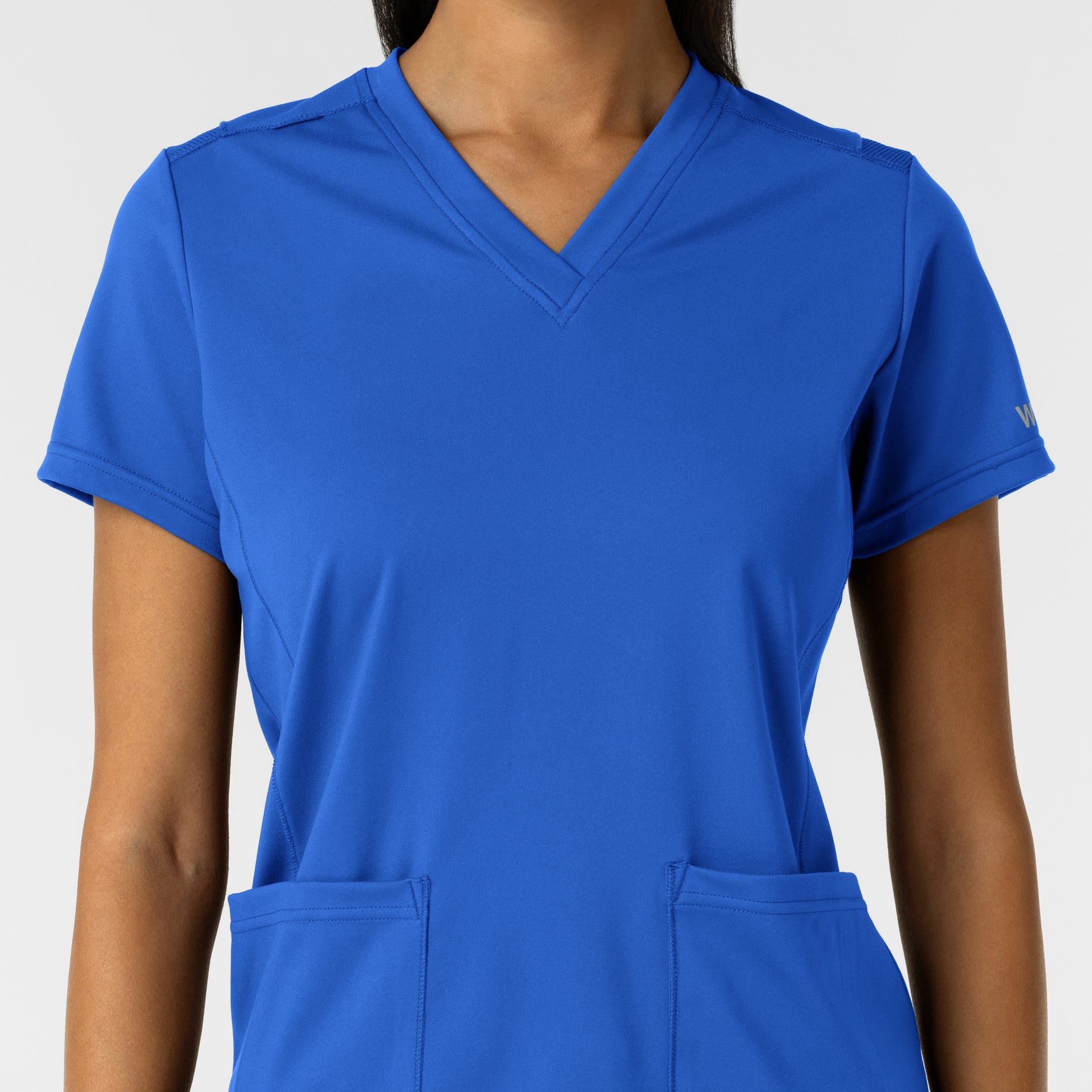 RENEW Knit 6559 Women's 2-Pocket Scrub Top Royal