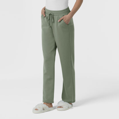 Unwind & Lounge 5189 Women's Wide Leg Pants Sage