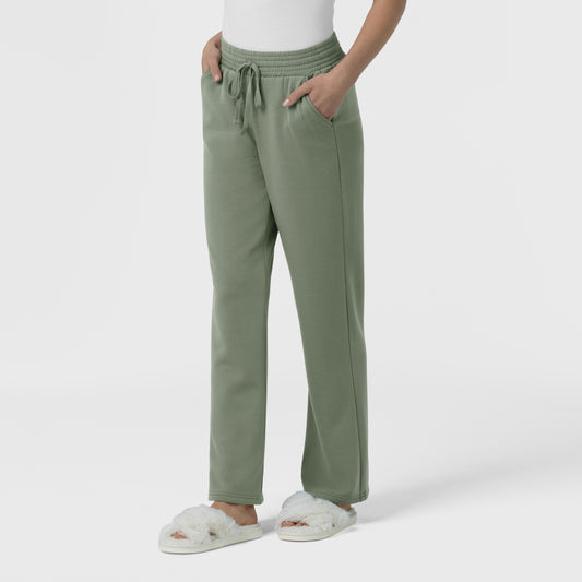 Unwind & Lounge 5189 Women's Wide Leg Pants Sage