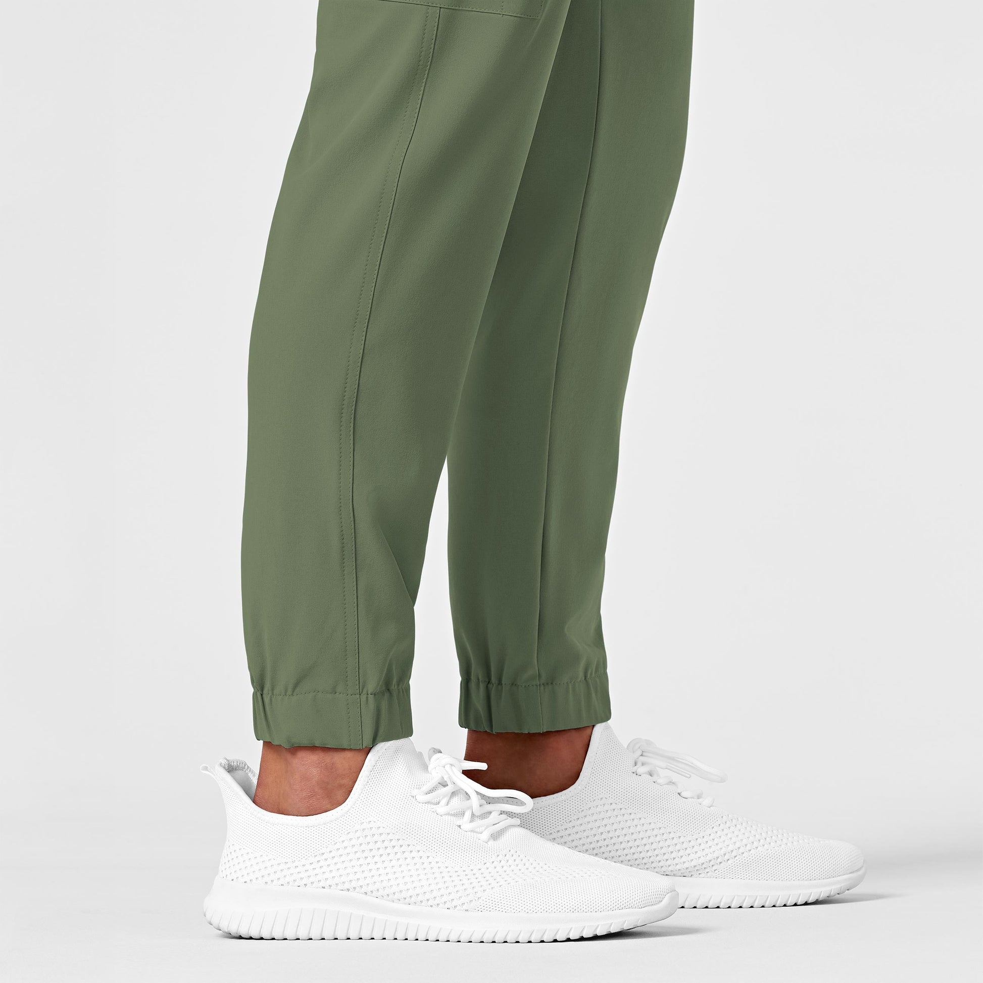 RENEW 5034 Men's Jogger Scrub Pants Olive Model Image Alternate | Wink