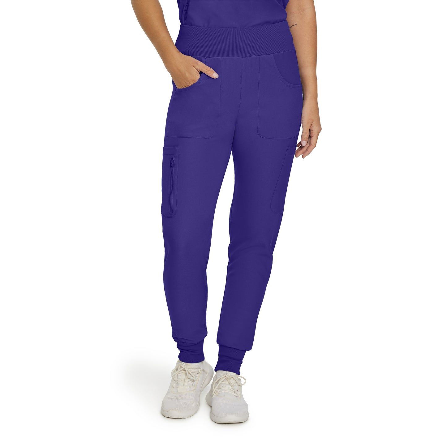 Forward LB401 Women's Jogger Scrub Pants Ultra Violet Image