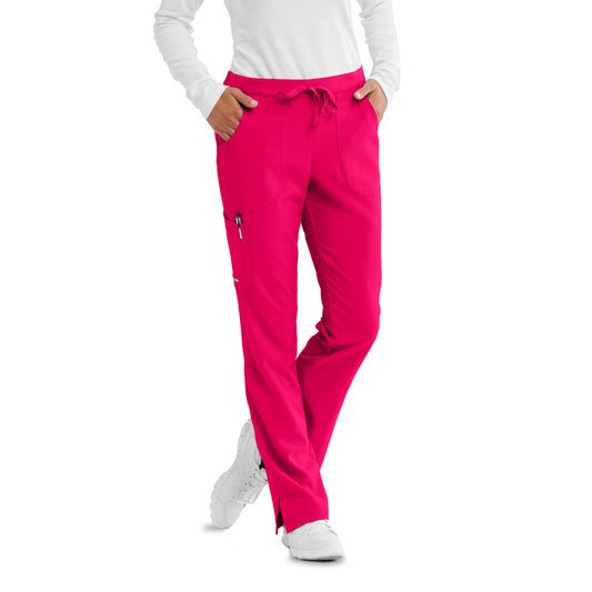 Skechers SK201 Reliance Scrub Pants Vibrance Pink Model Image Front | Barco