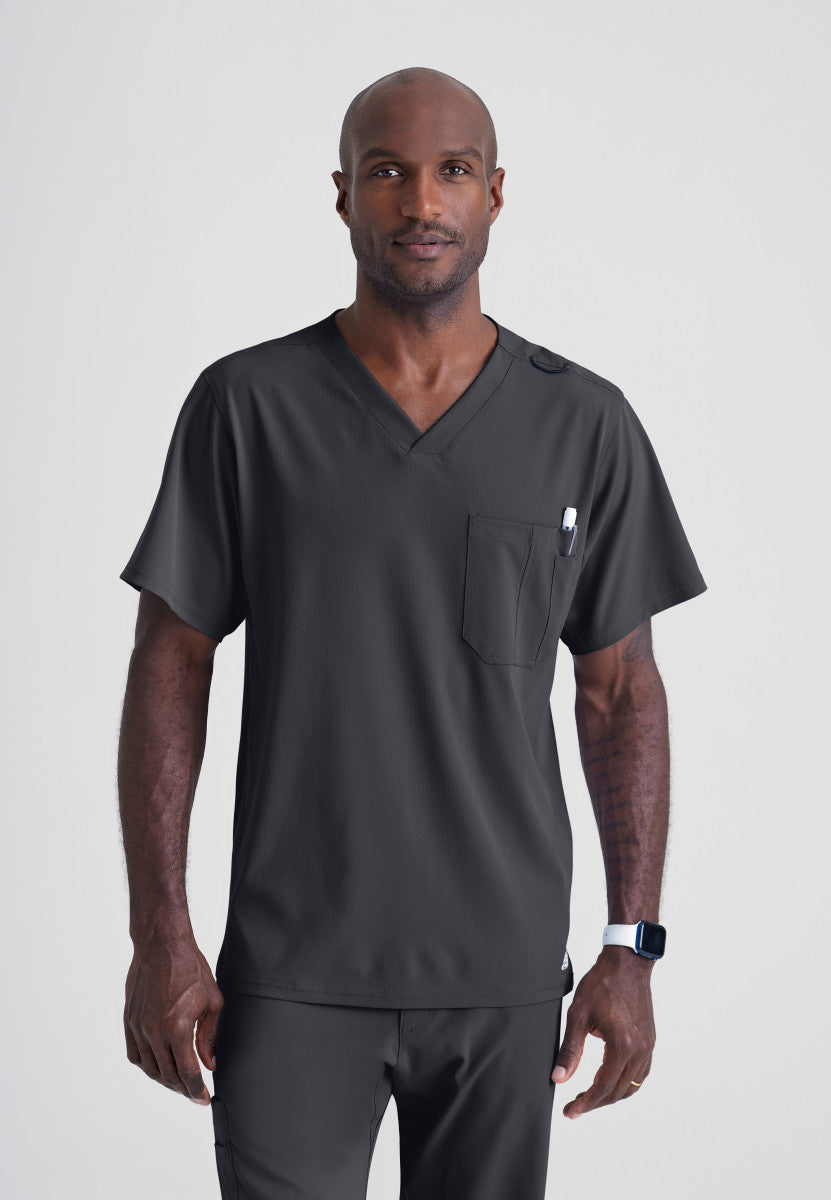 Skechers SK0112 Structure Scrub Top Pewter