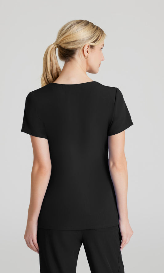 Skechers Vitality SKT064 Charge Scrub Top Black