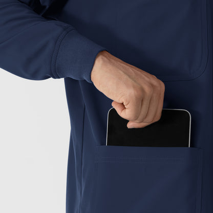 NURTUR 8380 Men’s Scrub Shirt Jacket Navy