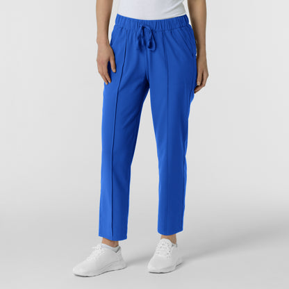 RENEW 5154 Women's Pintuck Scrub Pants Royal