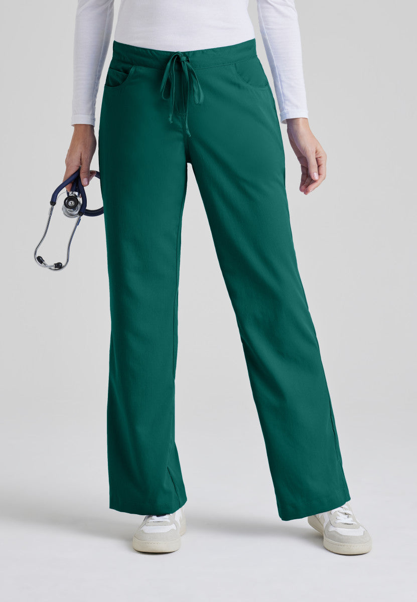 Greys Anatomy 4232 Riley Scrub Pants Hunter Green