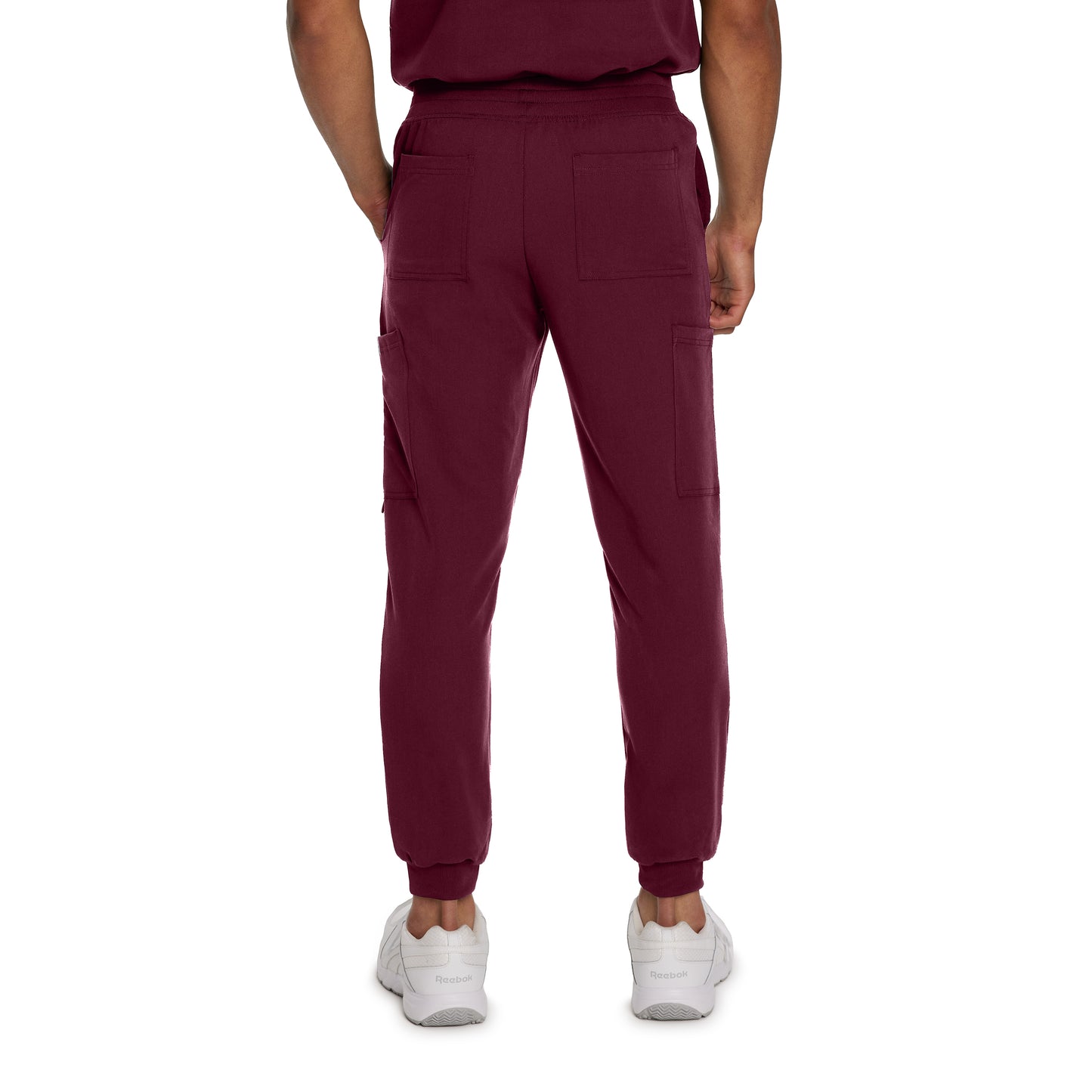 V-Tess 222 Men's Jogger Scrub Pants Wine Image