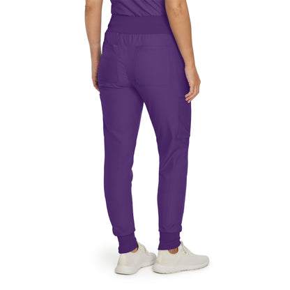 Forward LB401 Women's Jogger Scrub Pants Eggplant Image