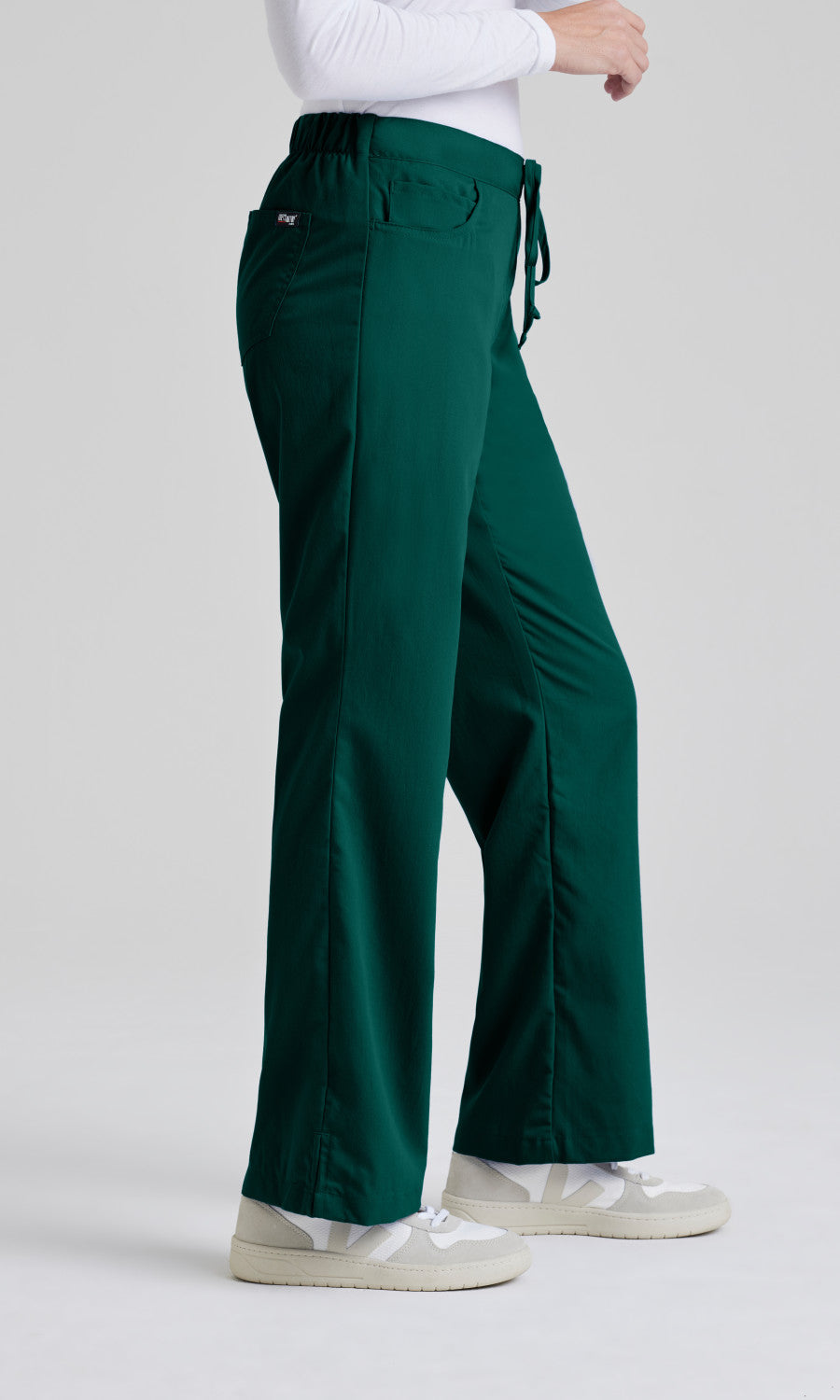 Grey's Anatomy 4232 Riley Scrub Pants Hunter Green