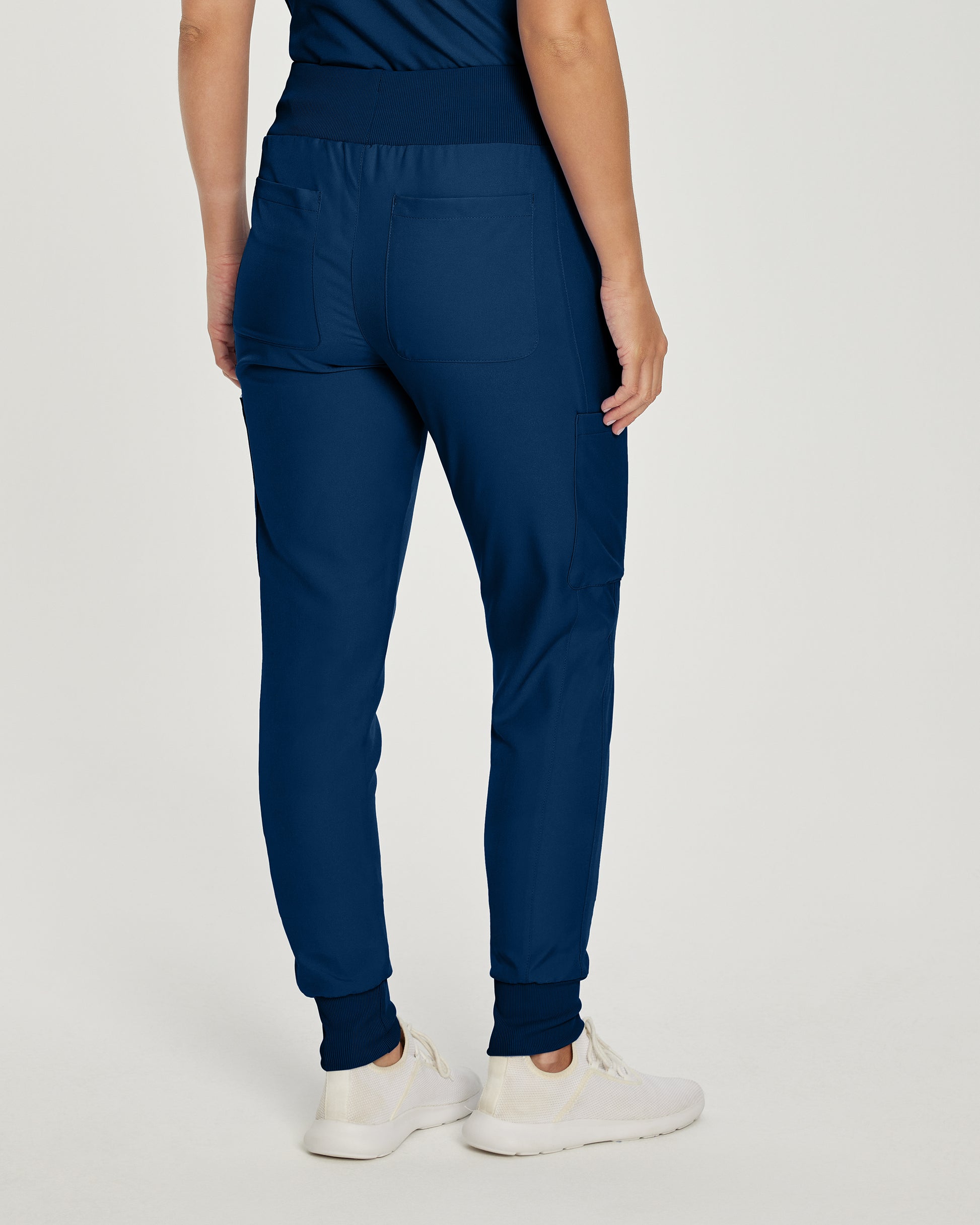 Forward LB401 Women's Jogger Scrub Pants Navy Image