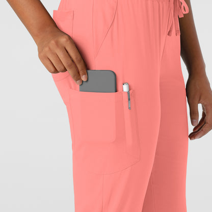 Boundless 5151 Women's Jogger Scrub Pants Paradise Pink