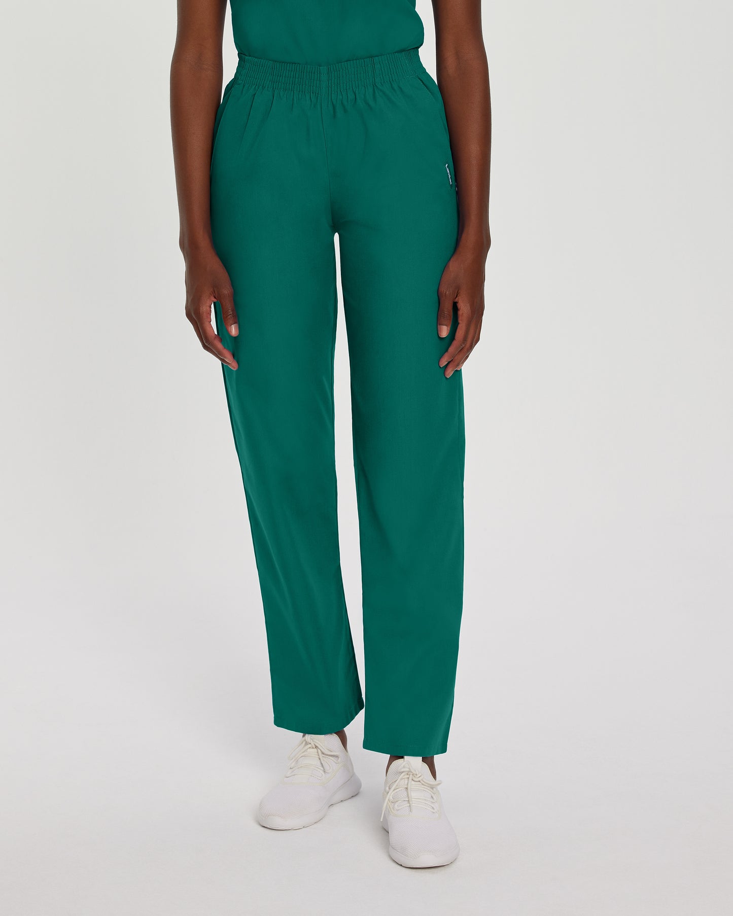 Essentials 8327 Women's Scrub Pants Hunter Green Image