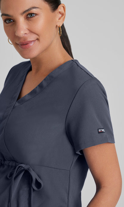 Grey's Anatomy GRT094 Lilah Scrub Top New Royal