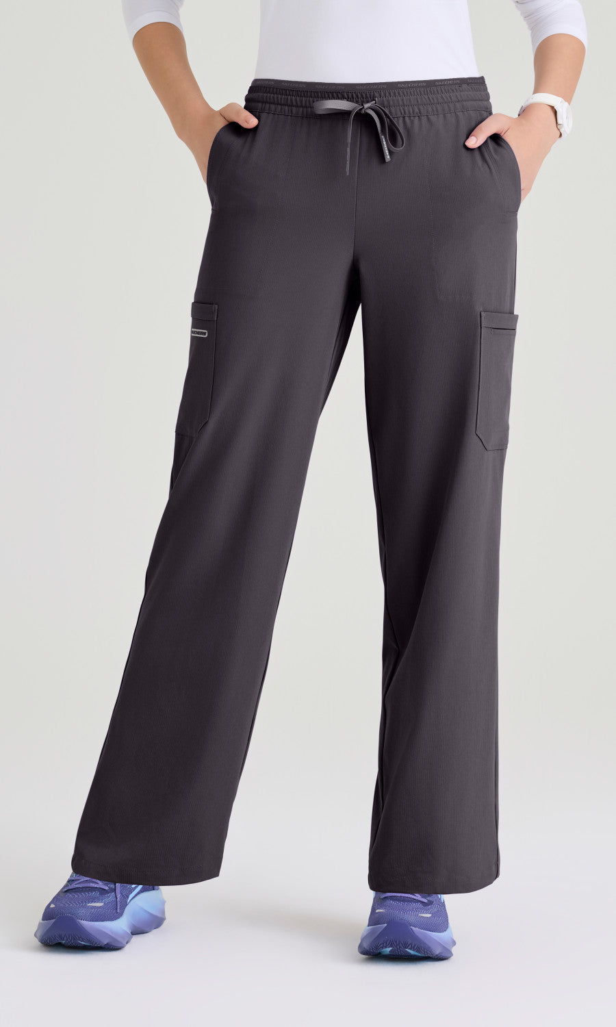Skechers SKP734 Honor Pant Pewter - front