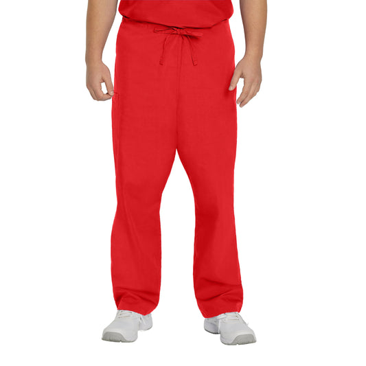 Scrub Zone 85221 Unisex Cargo Scrub Pants Red Image