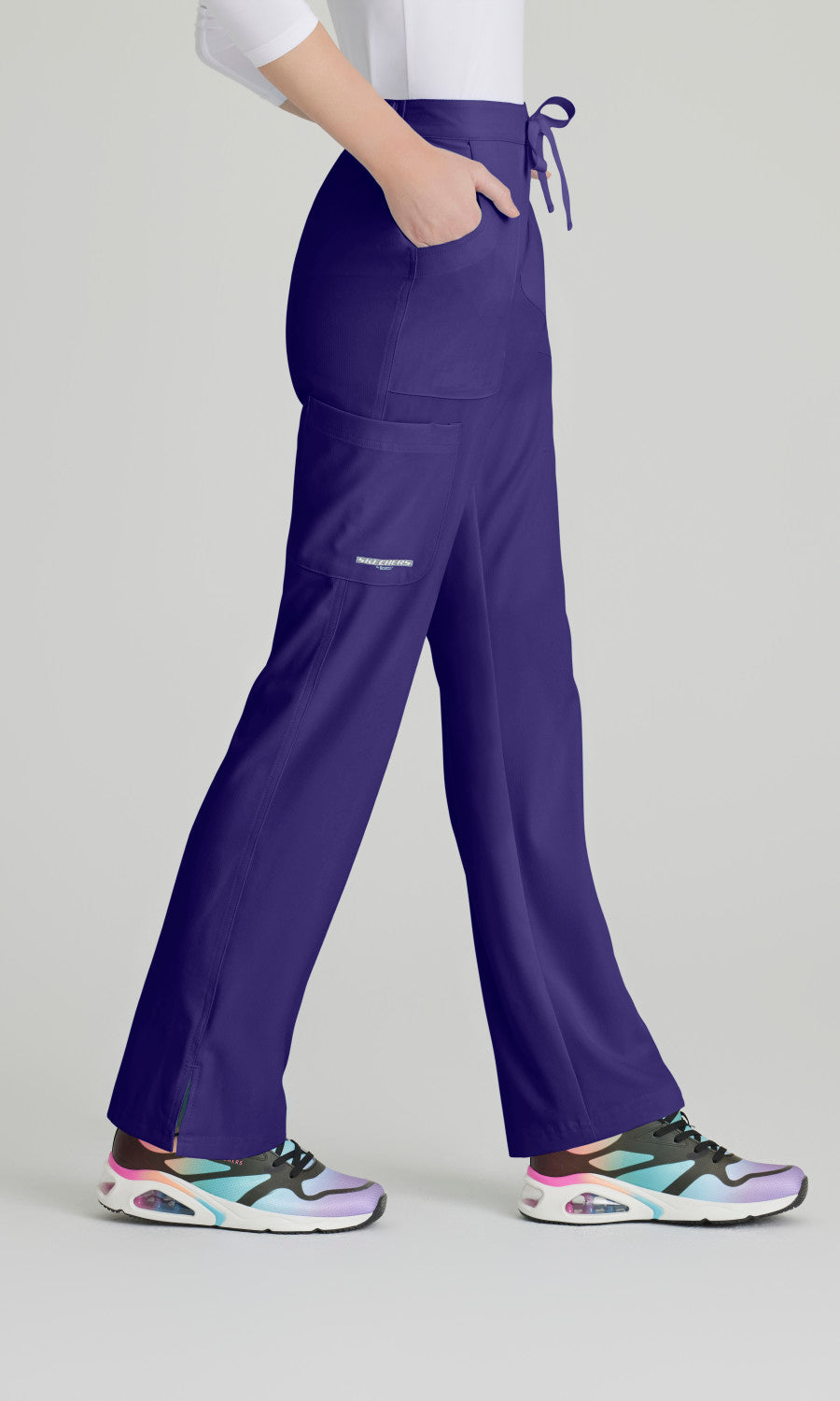 Skechers SK201 Reliance Scrub Pants New Grape