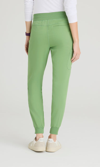 Grey's Anatomy Spandex Stretch GRSP537 Eden Jogger Sweet Basil