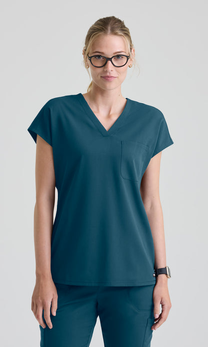 Grey's Anatomy Stretch GRST352 Lexi Top Bahama - front