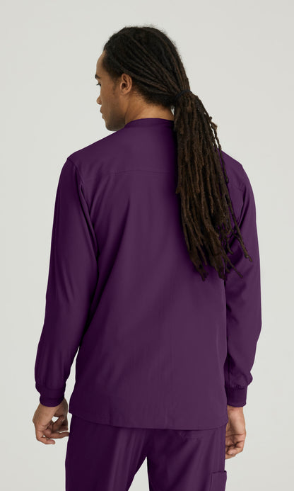 Skechers SK0408 Structure Scrub Jacket Eggplant