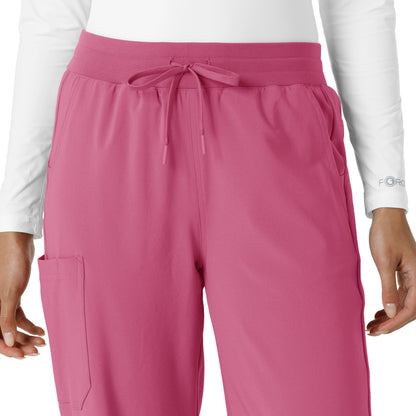 Force Cross-Flex C53310 Women's Boot Cut Scrub Pants Electric Fuschia