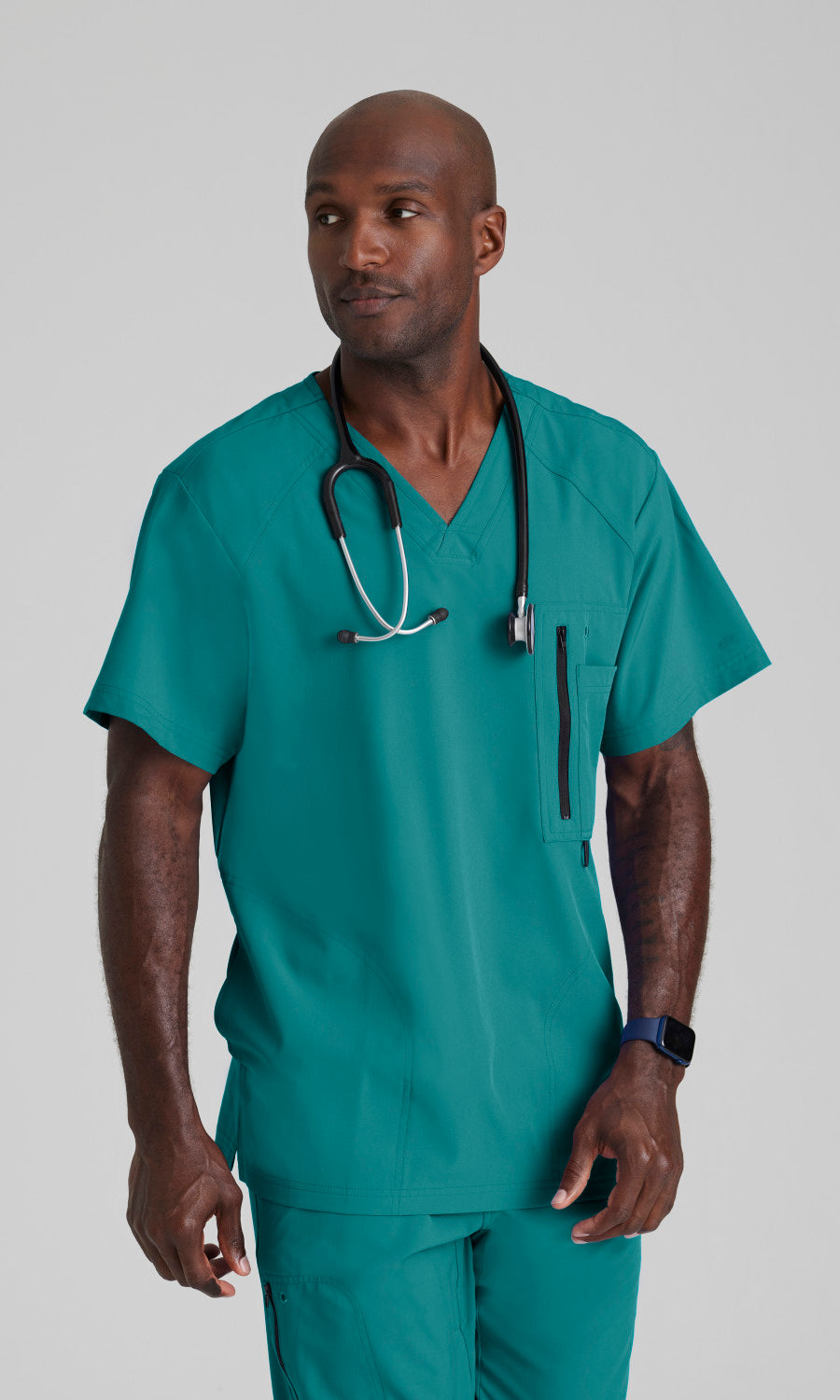 Barco One 0115 Amplify Scrub Top Teal