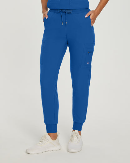 V-Tess 380 Women's Jogger Scrub Pants Royal Image