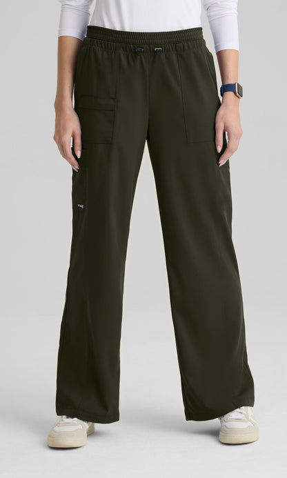Grey's Anatomy Stretch GRSP747 Nina Pant Olive - front
