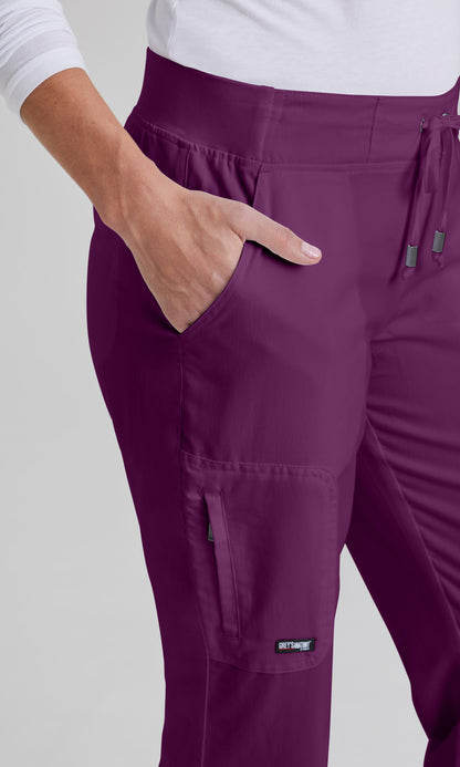 Grey's Anatomy 4277 Mia Scrub Pants Wine