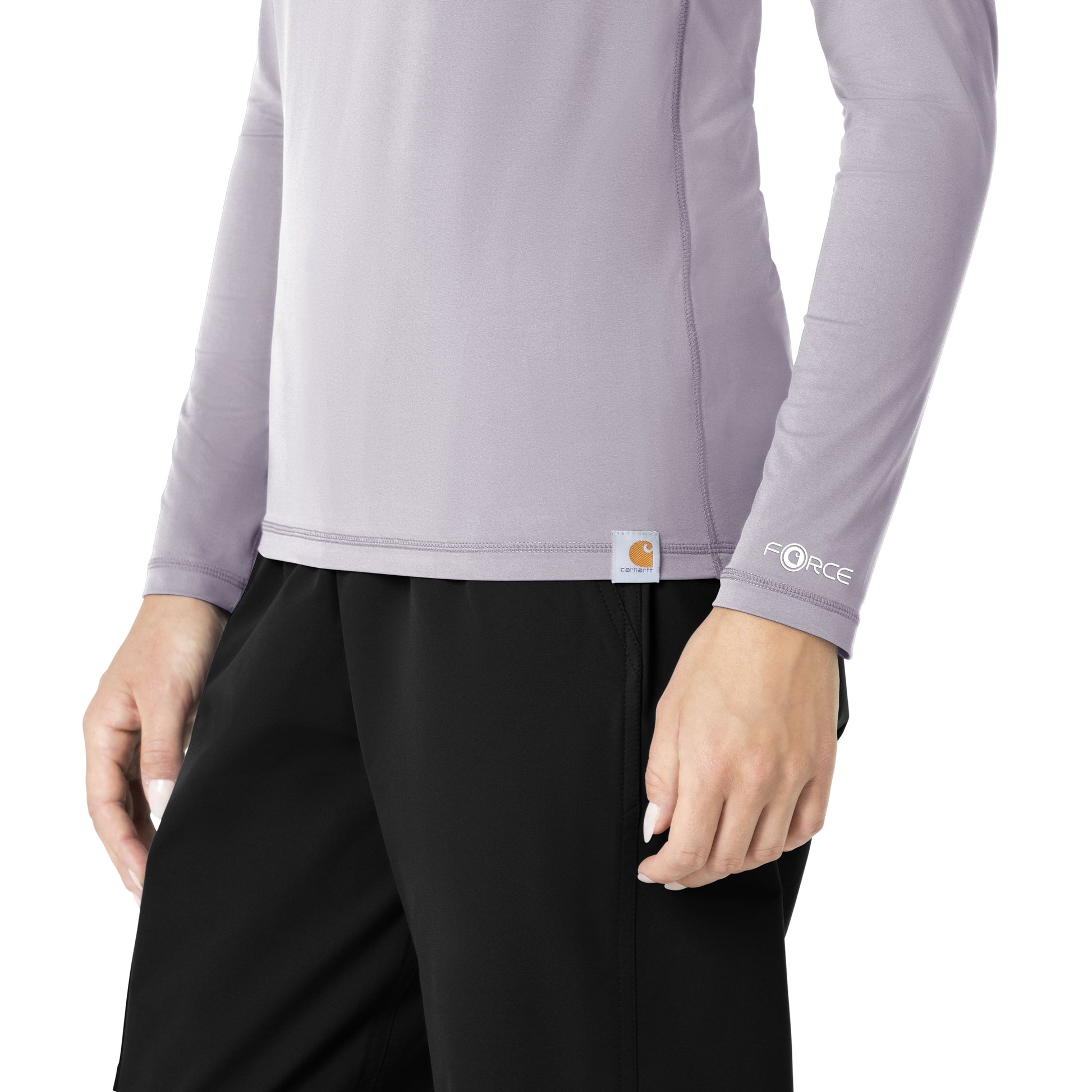 Layers C31002 Women's Performance Long Sleeve Tee Mica