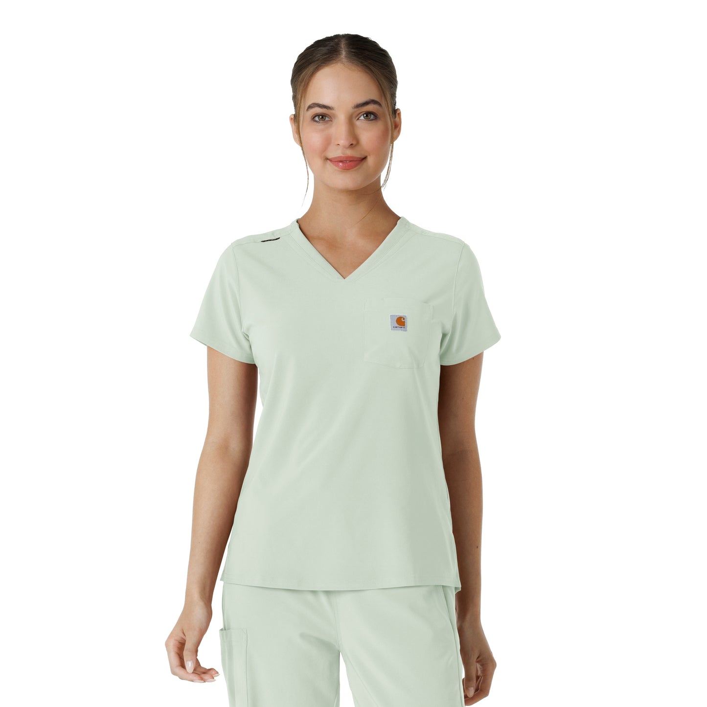 Force Cross-Flex C13410 Women's Tuck-In Scrub Top Big Sky