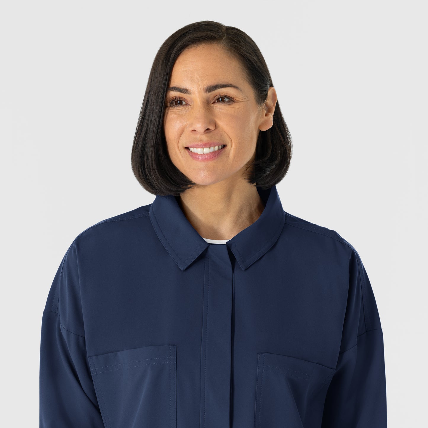 NURTUR 8180 Women’s Scrub Shirt Jacket Navy