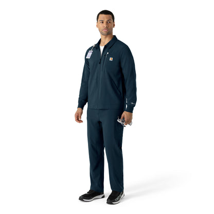 Force Cross-Flex C86310 Men's Lightweight Scrub Jacket Navy