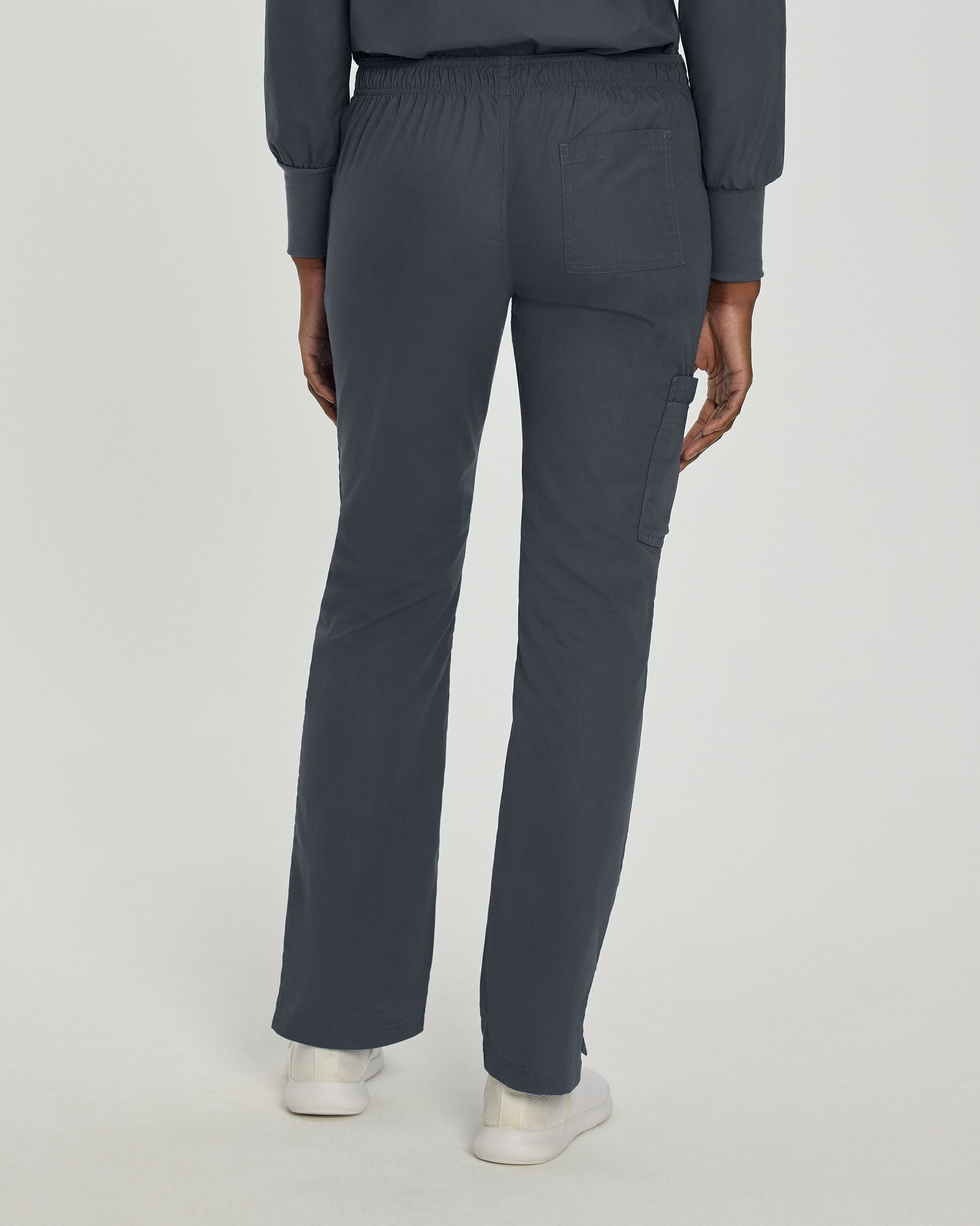 Essentials 8380 Women's Cargo Scrub Pants Graphite Image